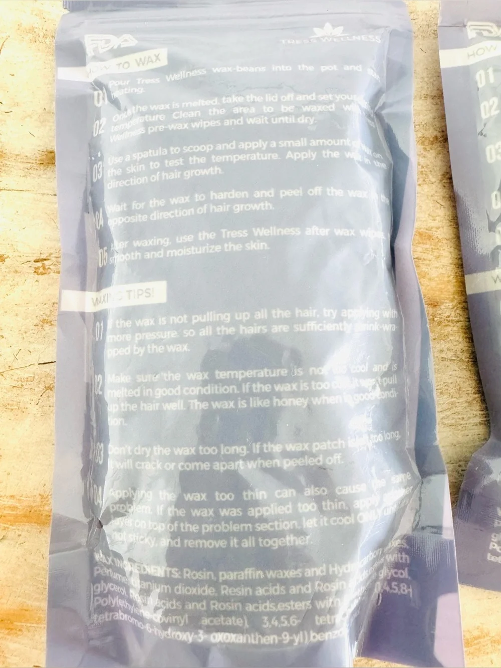 Lavender Peppermint and Eucalyptus Hard Wax Beans - Hair Removal Beans - NWT